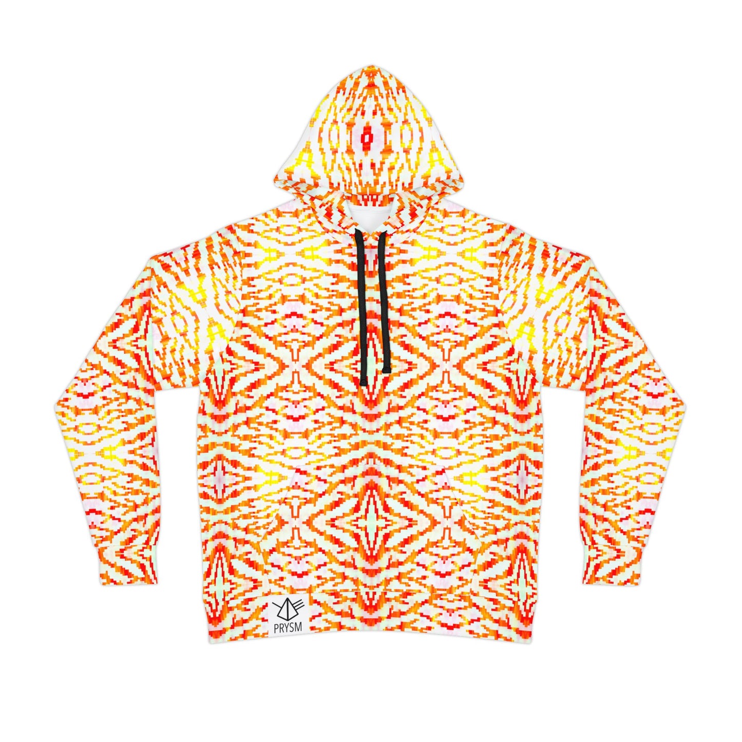 "Fragmented Flame" hoodie