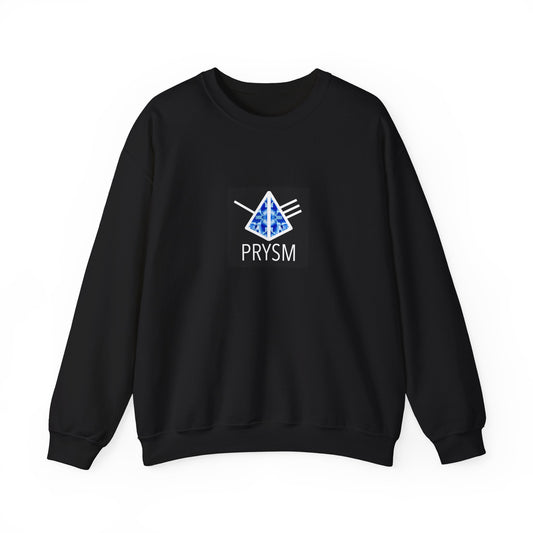 Black Prysm Logo Crewneck: Cold Mold